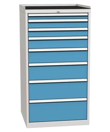 Zásuvková dielenská skriňa DPO 05F