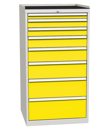 Zásuvková dielenská skriňa DPO 05F - 3