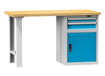 Dielenské stoly série D, šírka 1500, hĺbka 700 alebo 800, výška 880 alebo 890 mm (6 modelov) - 1