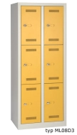 Šatníková skrinka BISLEY ML08D3