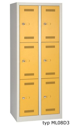 Šatníková skrinka BISLEY ML08D3