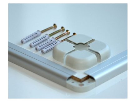 Jednodielna magnetická tabuľa pre popis fixkou 100 x 200 cm - 4