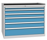 Zásuvková dielenská skriňa DPO 06D