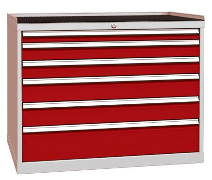 Zásuvková dielenská skriňa DPO 06D - 4