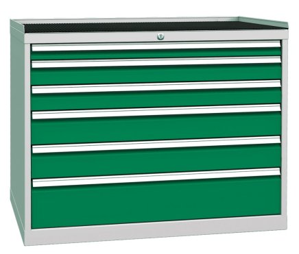 Zásuvková dielenská skriňa DPO 06D - 5