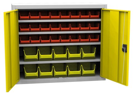 Dielenská skriňa Kovos SPP 01C_prázdna (3 modely) - 2