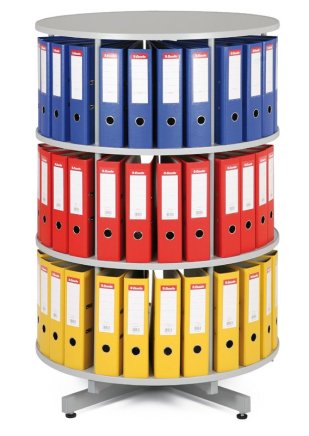 Otočné archivačné skrine - 3 podlažia