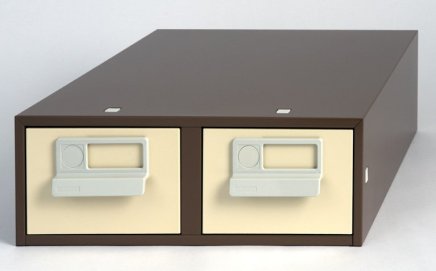 Lístkovnica kovová Bisley FCB23