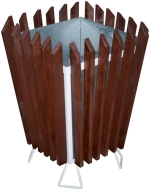 Kôš drevený - hranatý typ 1027