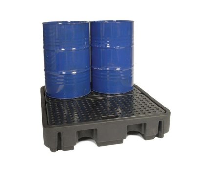 Záchytná vaňa pod štyri 200l sudy