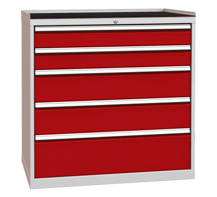 Zásuvková dielenská skriňa DPO 07A - 4