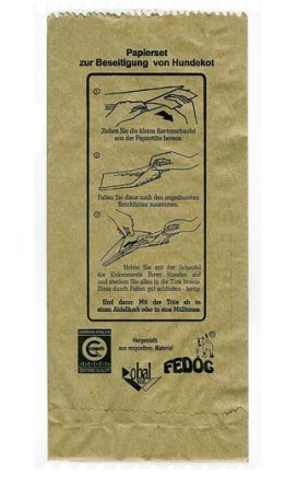 Sáčik na psie exkrementy Fedog (800 ks v kartóne) - 2