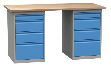 Dielenský stôl s podstavným kontajnerom SD41234