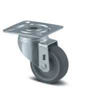 Prístrojové koleso šedé s uchytením doštičkou, stred nitovaný