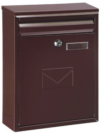 Poštová schránka Como hnedá
