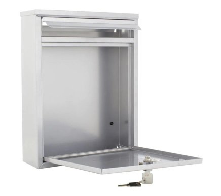 Poštová schránka Como strieborná - 2