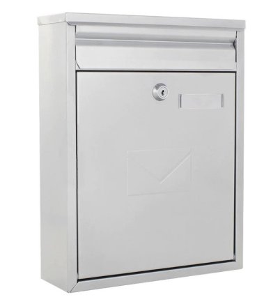 Poštová schránka Como strieborná