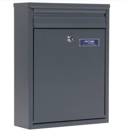 Poštová schránka Como antracit