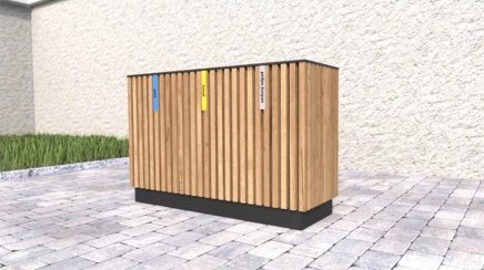 Kôš na triedený odpad Lamela - 3