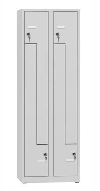 Šatňová skrinka s dverami Z typ XZ 2380