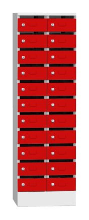 Skriňa na triedenie pošty SVO_32_A22 s vhadzovacím otvorom - 3