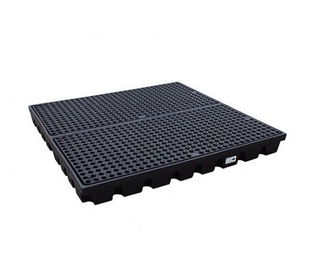 Záchytná plošina pod štyri 200l sudy - 2