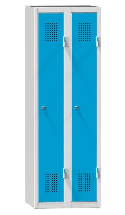 Kovová šatníková skrinka dvojdverová XS52-15