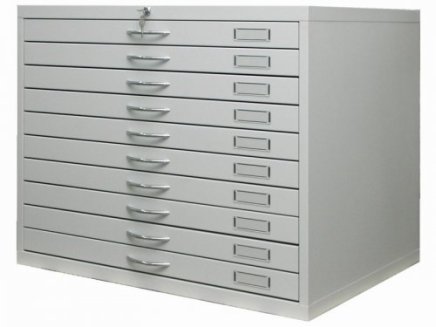 Výkresová skriňa - na mapy a výkresy formátu A1 typ VKS A1B - 4