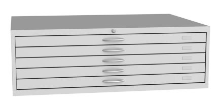 Mapová skriňa - na mapy a výkresy formátu A0 typ VKS A0A - 10