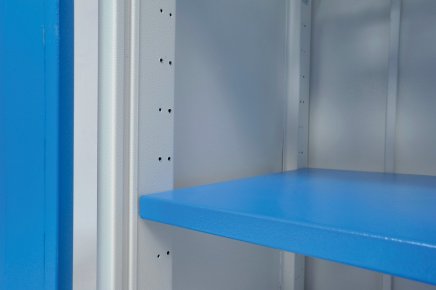 Skriňa pre NC nástroje s hliníkovou roletou 02.289.01/3A s výbavou - 3