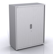 Spisová skriňa s žalúziovými dverami SYT10/4