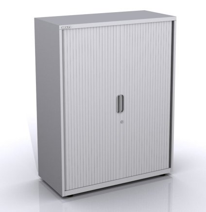 Spisová skriňa s žalúziovými dverami SYT10/4