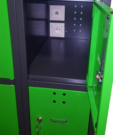 Skiňa na dobíjanie mobilných zariadení s USB porty SBE_32_B8 - 5