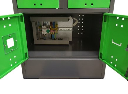 Skiňa na dobíjanie mobilných zariadení s USB porty SBE_32_B8 - 6