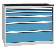 Zásuvková dielenská skriňa DPO 06E