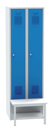 Šatníková skriňa s predsadenou lavicou s roštom SALP32_B - 3