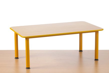 Predškolský stôl Domino obdĺžnikový - nastaviteľný