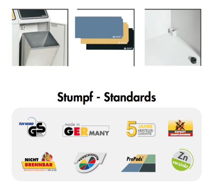 Odpadkový kôš na triedený odpad FD45 - 3