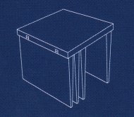 Výsuvný rám pre závesné zakladače CombiSec 350 - 450