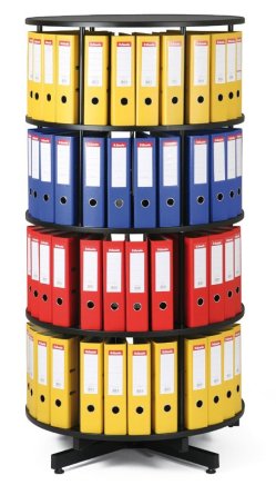 Otočné archivačné skrine - 4 podlažia - 2