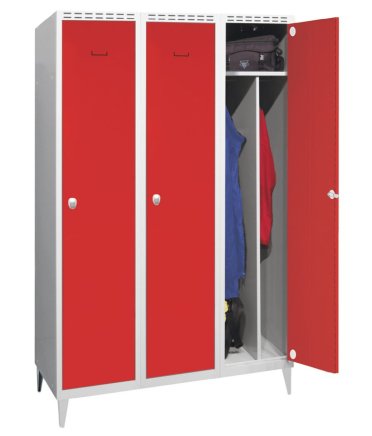 Šatníková skrinka A4348 - dvojplášťové dvere - 5