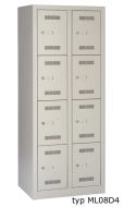 Šatníková skrinka BISLEY ML08D4