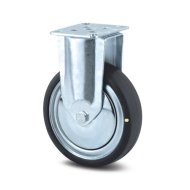 Elektricky vodivé pevné koleso s ø 75 mm s uchytením doštičkou