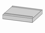 Sokel k dielenskym skriniam POLAK typ SR