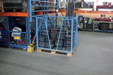 Paletové ohradenie s výrezom pa-080.023 (8 modelov) - 2