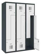 Šatňová skriňa kovová Sul 43 W šírka 1200 mm