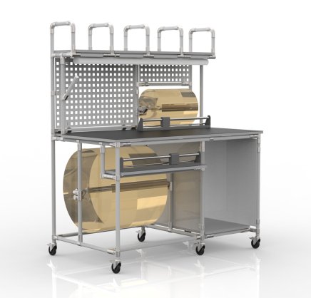 Univerzálny baliaci stôl 23020154, 2x rezačka - 1