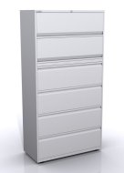 Skriňa so sklopnými dverami a zásuvkami SYC10/2/4