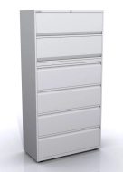 Skriňa so sklopnými dverami a zásuvkami SYC10/2/4