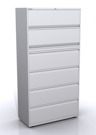 Skriňa so sklopnými dverami a zásuvkami SYC10/2/4